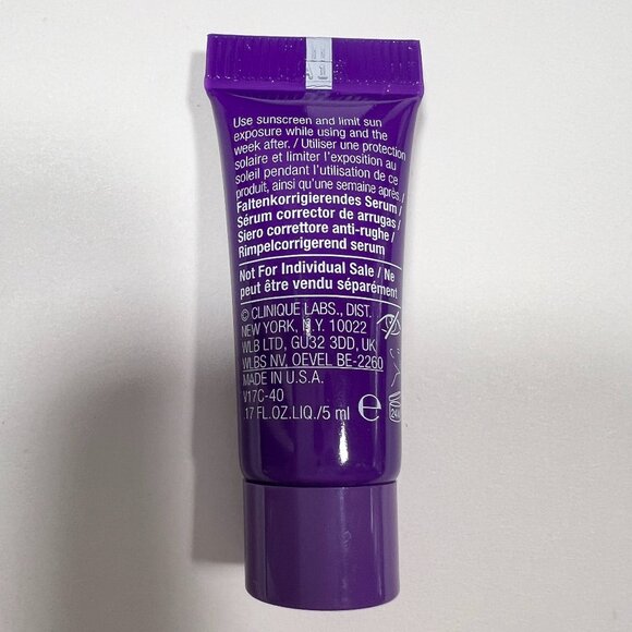 Clinique Smart Clinical Repair Wrinkle Correcting Serum Sample Total 40 ml - Picture 3 of 4